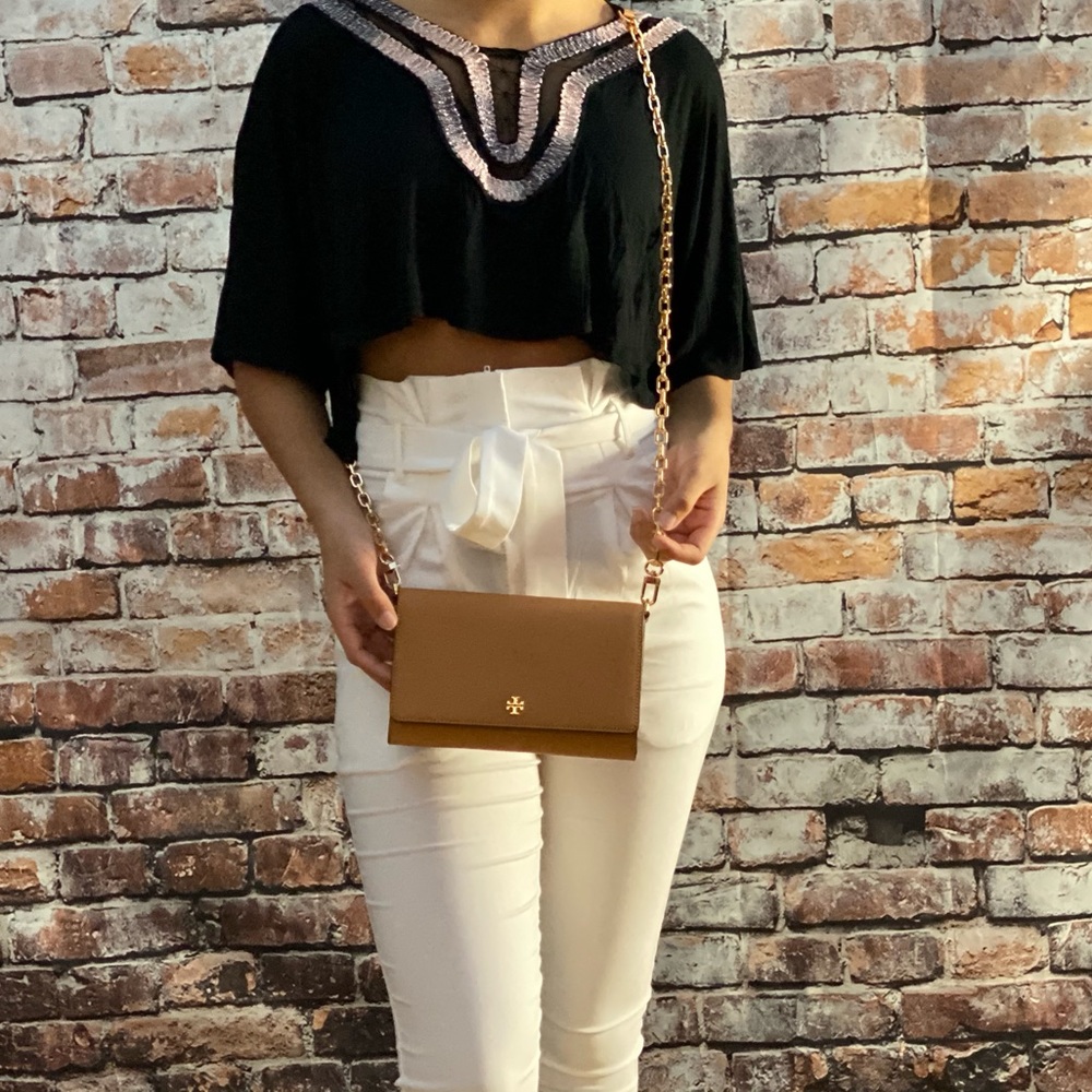 NWT Tory Burch Emerson chain wallet crossbody - Picture 6 of 8